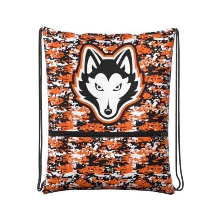 Custom Teamwear Drawstring Bag Digital Camo