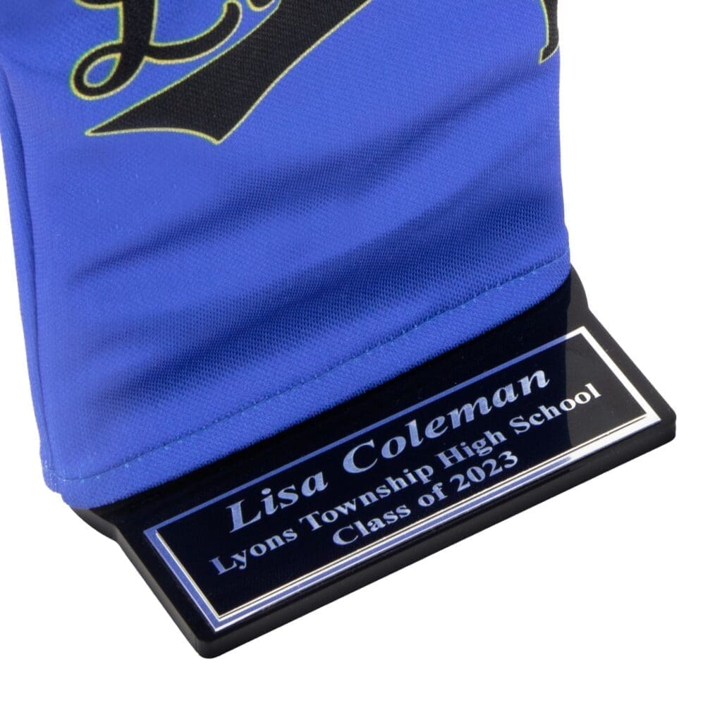 MiniJerzeys Custom Order Captain Plaque