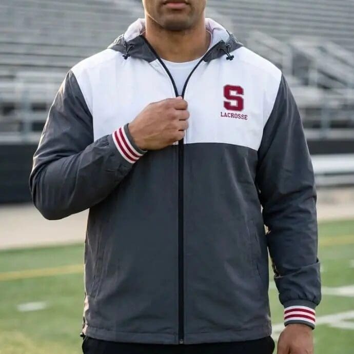 Full-Zip Sideline Jacket ($85)