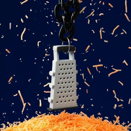 Chicago Bears Cheese Grater Chain